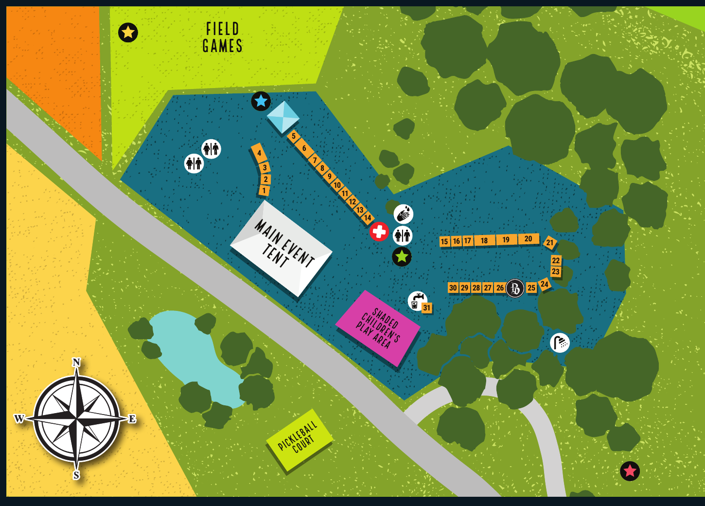 Field Games & Vendors
